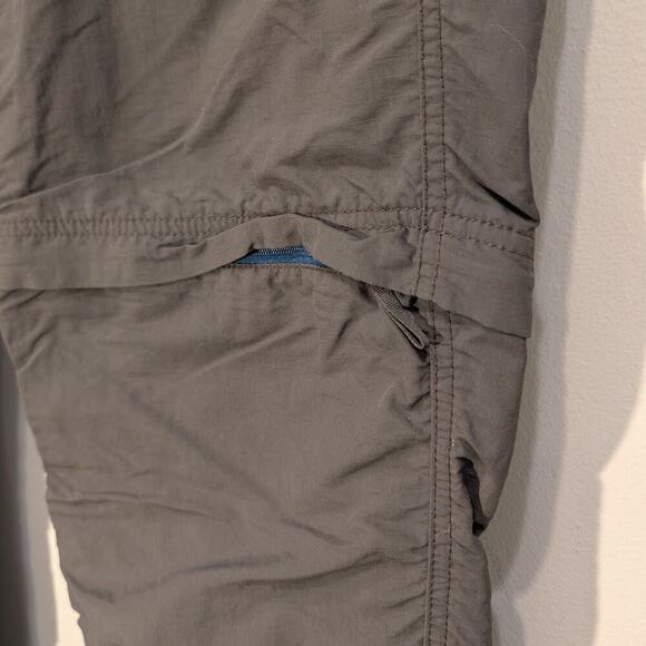 Eddie Bauer Womens Convertible Hiking Pants Dark Green - Size 4 - Picture 5 of 9